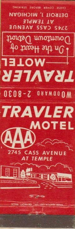 Travler Motel - Matchbook (newer photo)